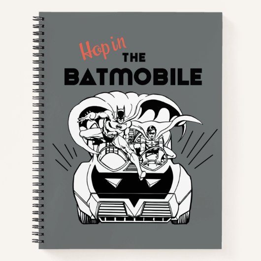 Carnet Accéder au Batmobile (Devant)