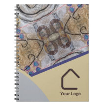 Accents Abstraits Modernes Simples Logo ou Code QR