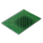 Carnet Acceptation | Médaillons de méditation verte (Côté gauche)