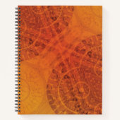 Carnet Acceptation | Médaillons de saumons rouges orange  (Devant)