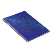 Carnet Acceptation | Médaillons de violet violet bleu Ind (Côté Droit)