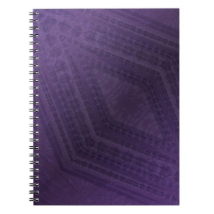 Carnet Acceptation   Motif Boho violet écectique
