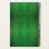 Carnet Acceptation | Motif de Boho écologique (Verso)