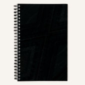 Carnet Acceptation | Texture Abstraite foncée (Recto)