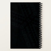 Carnet Acceptation | Texture de saumon noir (Verso)