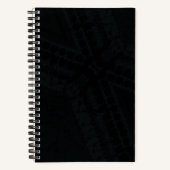 Carnet Acceptation | Texture de saumon noir (Recto)