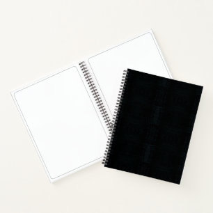 Carnet Acceptation   Texture foncée Shibori