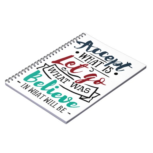 Carnet Accepter Laisser Croire (Côté gauche)