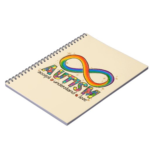 Carnet Accepter l'amour comprendre - Infinity Sensibilisa (Côté gauche)