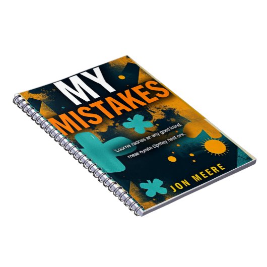 Carnet Acceptez vos défauts : mes erreurs (Côté Droit)