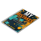 Carnet Acceptez vos défauts : mes erreurs (Côté gauche)