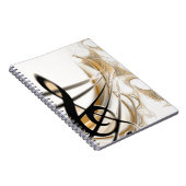 Carnet Accessoire de design de feuille de musique classiq (Côté Droit)