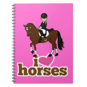 Carnet Accessoire de ressourcement pour cavalier et cheva (Devant)