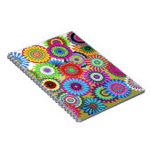 Carnet Accessoire d'impression de tendance psychadelique (Côté Droit)