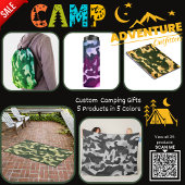 CARNET ACCESSOIRES DE CAMPING CADEAUX PERSONNALISÉS ENFAN