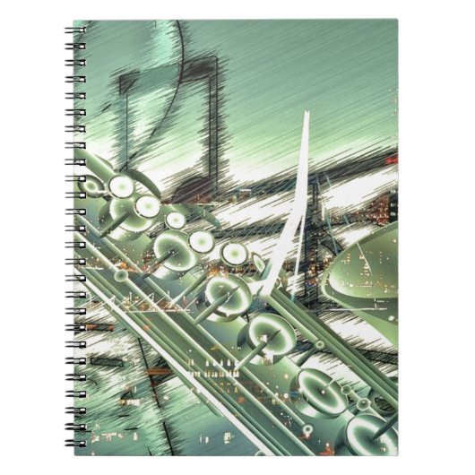 Carnet Accessoires design de musique saxophone - personna (Devant)