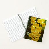 Carnet Accrocher les orchidées jaunes Fleurs tropicales (Intérieur)