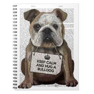 Carnet Accrocher un Bulldog