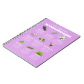 Carnet Aceites esenciales aromaterapia español lavanda (Côté gauche)
