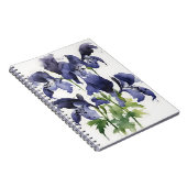 Carnet Aconit - Fleurs aquarelle (Côté Droit)