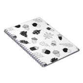 Carnet Acorns et feuille (Côté Droit)