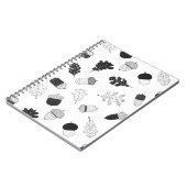 Carnet Acorns et feuille (Côté gauche)