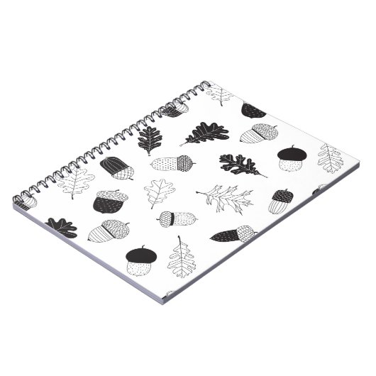 Carnet Acorns et feuille (Côté gauche)