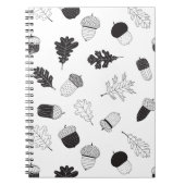 Carnet Acorns et feuille (Devant)