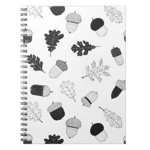 Carnet Acorns et feuille