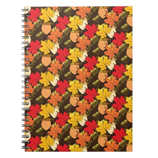 Carnet Acorns et feuille IV (Devant)