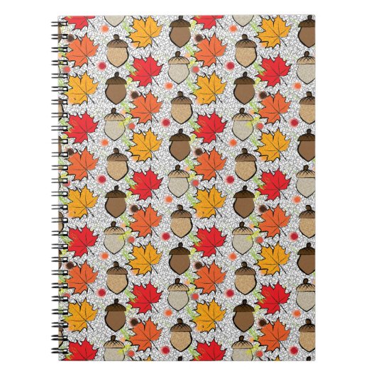 Carnet Acorns et feuilles VII (Devant)