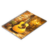 Carnet Acoustic Guitar Oil Painting Notebook (Côté gauche)