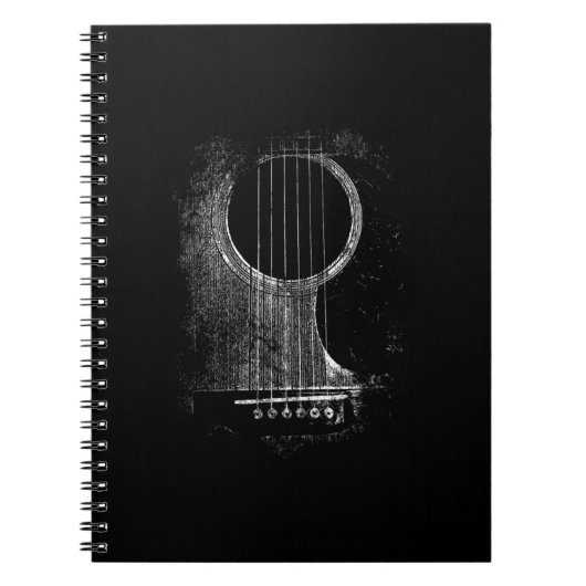 Carnet Acoustic Guitar Player (Devant)