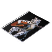 Carnet Acoustic Tiger Study – Aesthetic Notebook (Côté gauche)