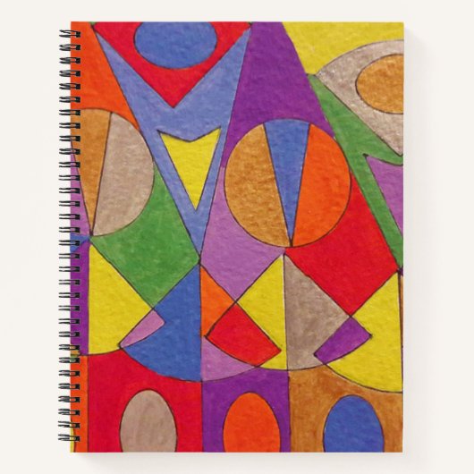Carnet Acrylique Abstrait 1 (Devant)