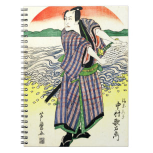 Carnet Acteur Nakamura Utaemon 1813