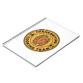 Carnet Action de grâce - Équipe de cuisine (Côté gauche)