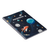 Carnet Activité spatiale personnalisée dans la Galaxie (Côté Droit)
