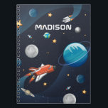 Carnet Activité spatiale personnalisée dans la Galaxie<br><div class="desc">Un joli carnet de l'espace extra-atmosphérique vous pouvez ajouter un nom pour le rendre personnel. Consultez les autres éléments de cette collection ci-dessous,  comme le plan d'image pour correspondre à ce carnet. Ajoutez le nom en cliquant sur le lien "Personnaliser" ci-dessus</div>