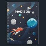 Carnet Activité spatiale personnalisée dans la Galaxie<br><div class="desc">Un joli carnet de l'espace extra-atmosphérique vous pouvez ajouter un nom pour le rendre personnel. Consultez les autres éléments de cette collection ci-dessous,  comme le plan d'image pour correspondre à ce carnet. Ajoutez le nom en cliquant sur le lien "Personnaliser" ci-dessus</div>