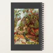 Carnet Adam et Ève dans le jardin (Verso)
