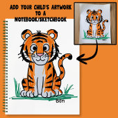 Carnet Add Your Child's Artwork to a Sketchbook