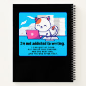 Carnet Addicité à l'écriture : Le chickle d'écriture (Dos)