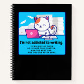 Carnet Addicité à l'écriture : Le chickle d'écriture (Devant)