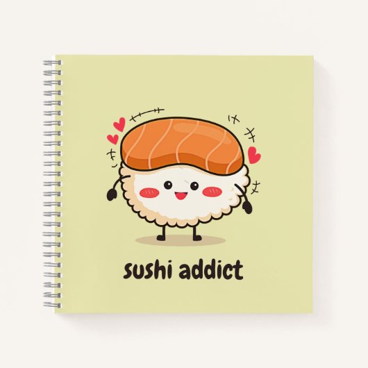 Carnet addict sushi (Devant)