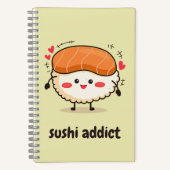 Carnet addict sushi (Recto)