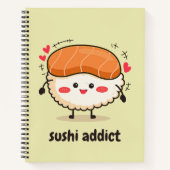 Carnet addict sushi (Devant)