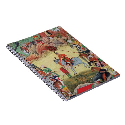 Carnet Adham Khan rendant hommage à Akbar chez Sarangpur, (Côté Droit)