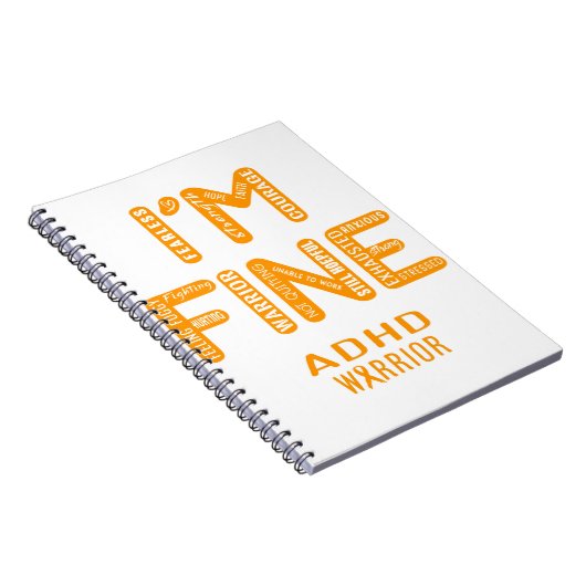 Carnet ADHD Warrior - JE VAIS BIEN (Côté Droit)