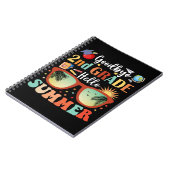 Carnet Adieu 2e année Bonjour été (Côté gauche)